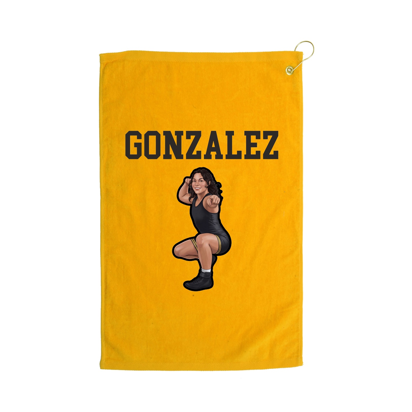 Golf Towel — Shirsey in Gold