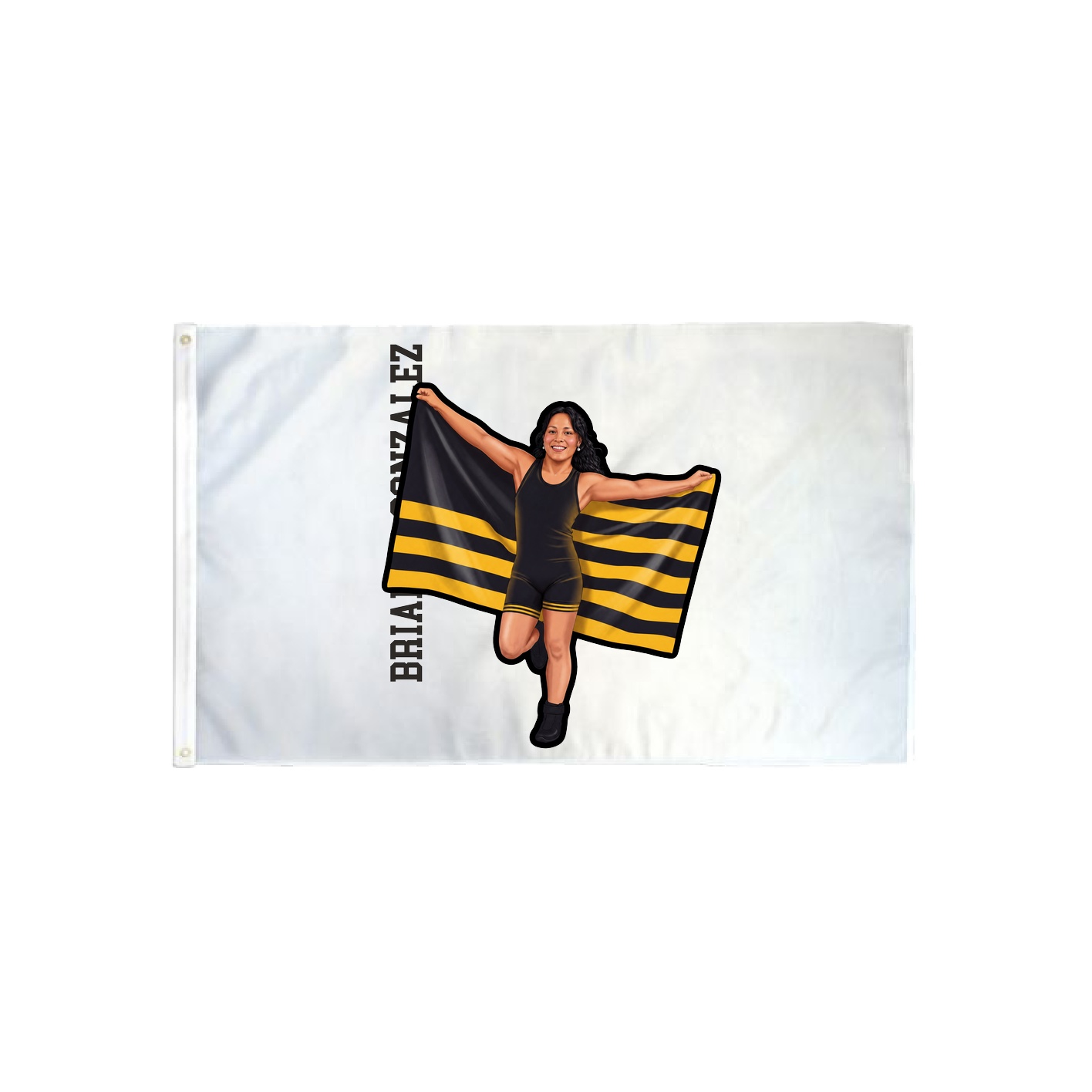 3x5 Flag — Name Vertical in Classic