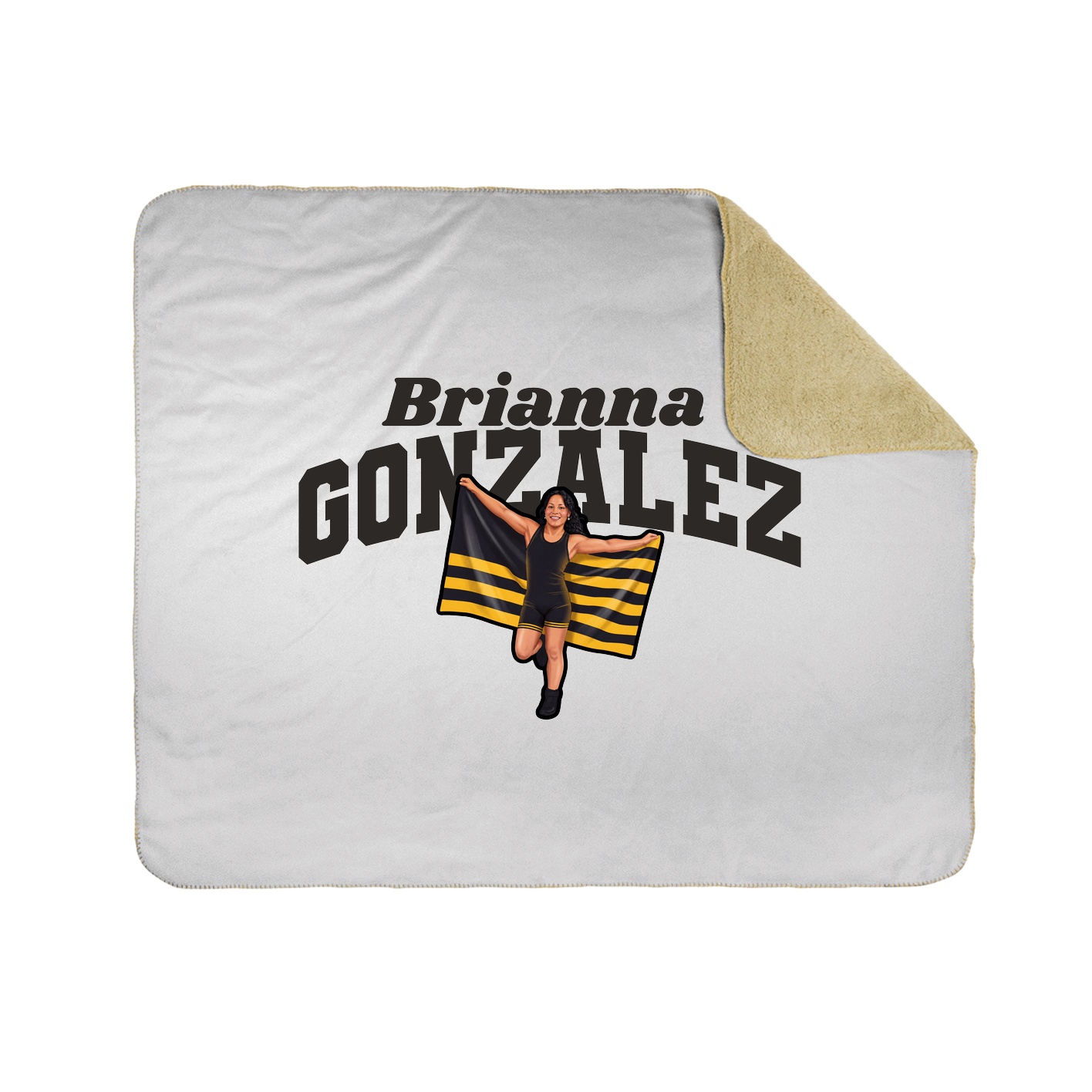 Throw Blanket — Signature Arch in White