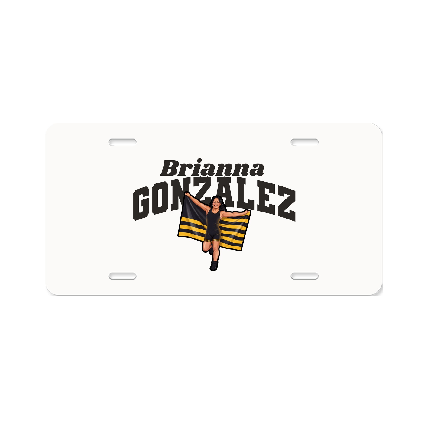 License Plate — Signature Arch in Classic