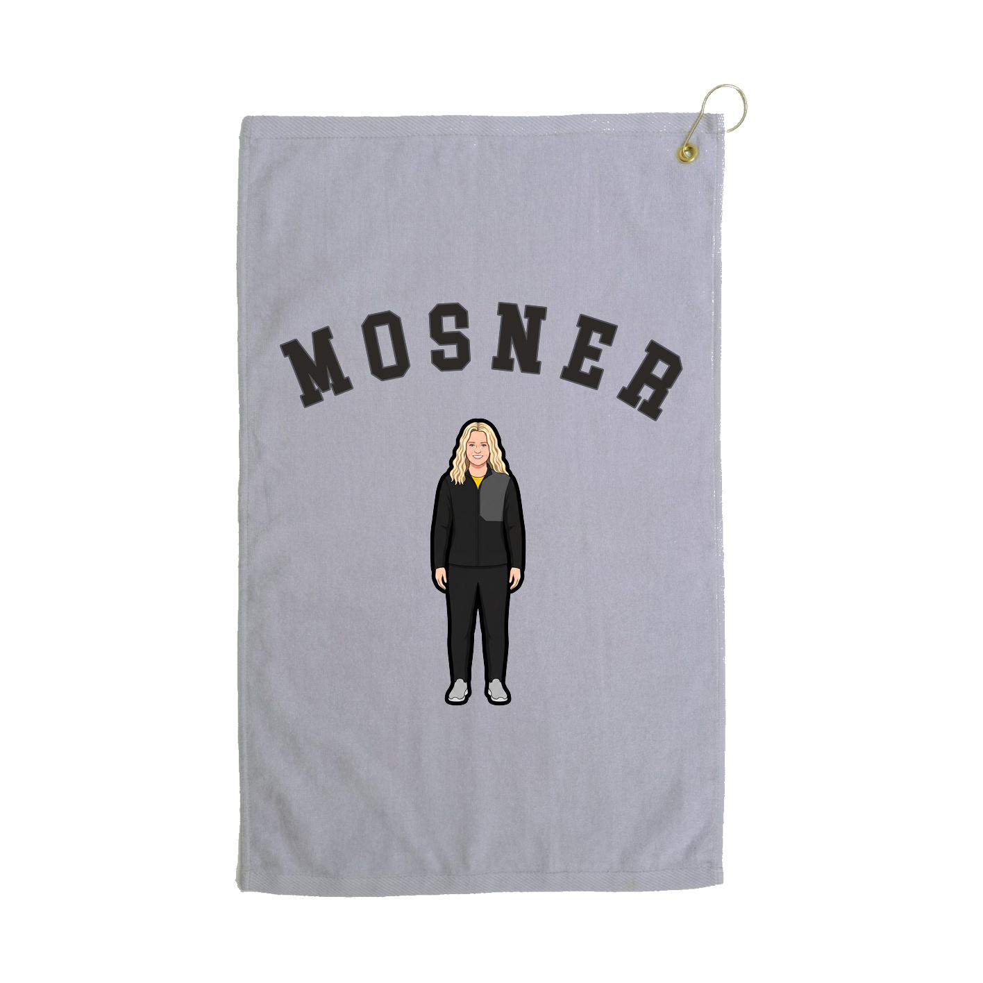 Golf Towel — Shirsey Arch in Grey