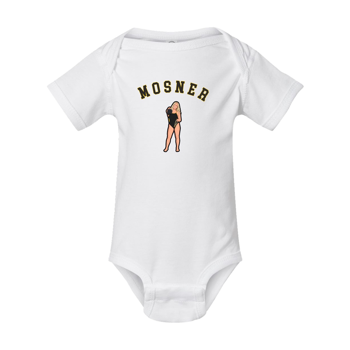 Baby Onesie — Shirsey Arch in White