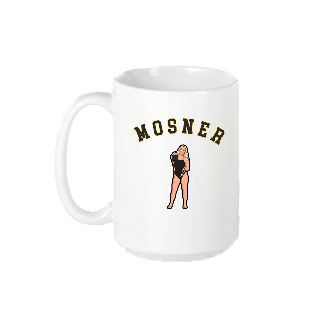 15oz Coffee Mug — Shirsey Arch in White