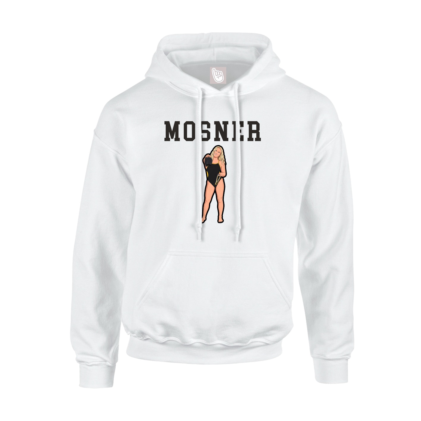 Hoodie — Shirsey in White