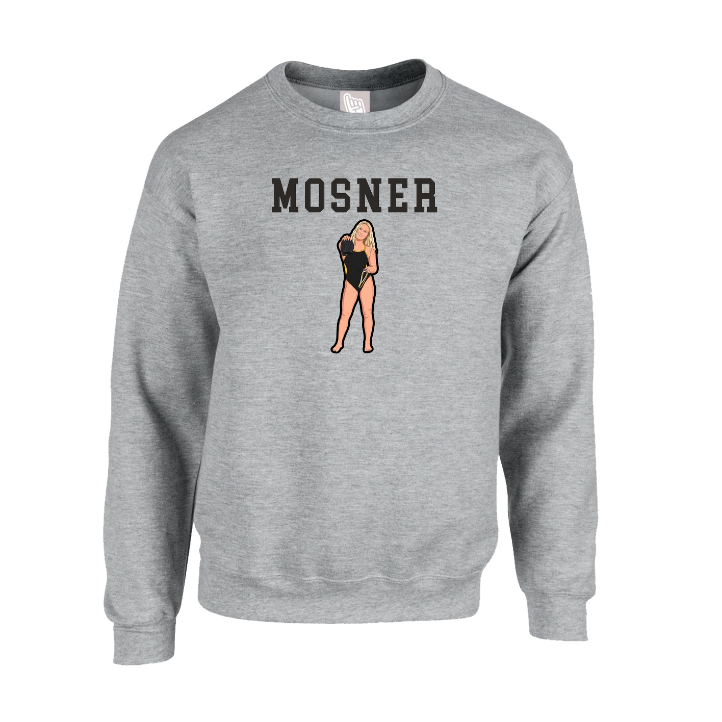 Fleece Crew — Shirsey in Grey