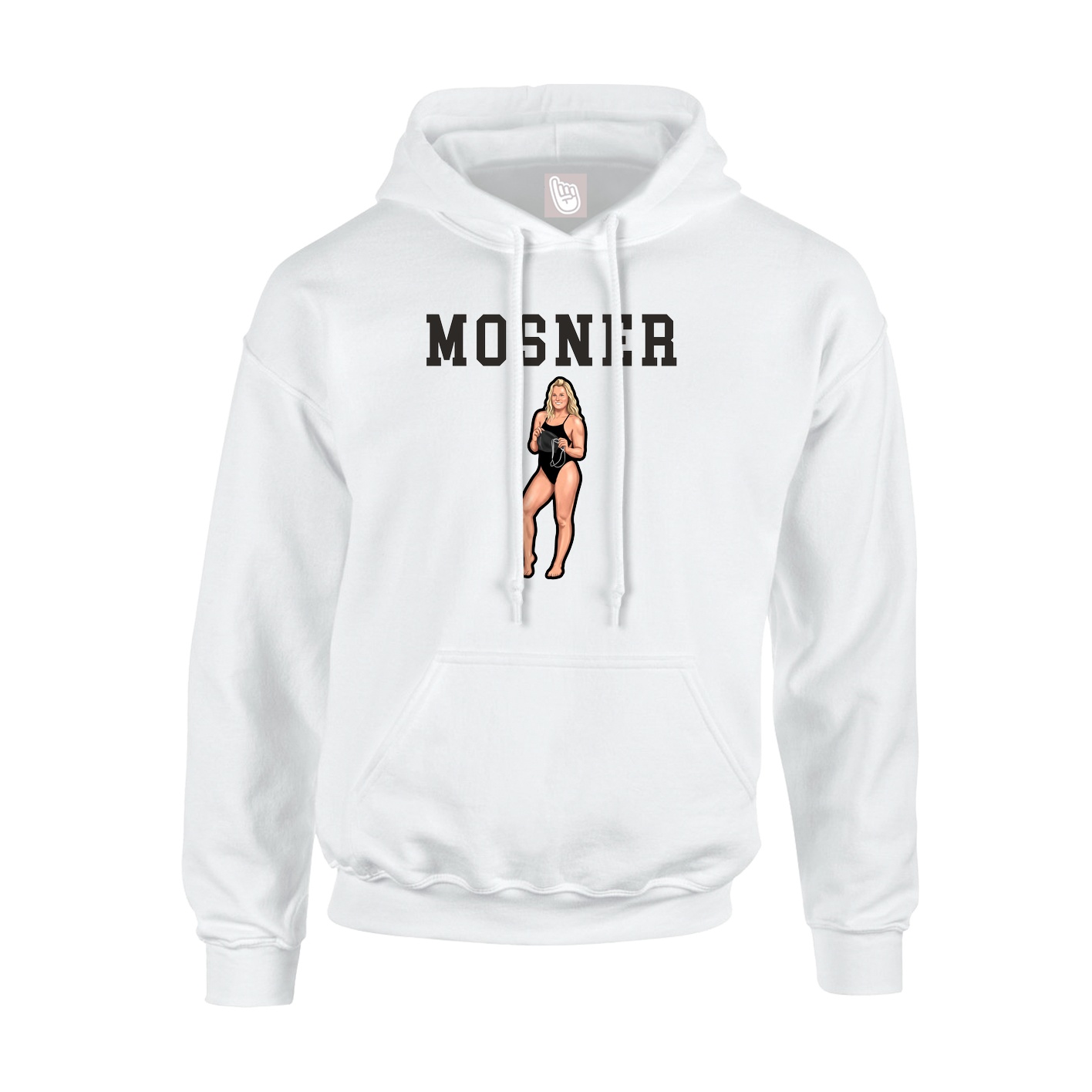 Youth Hoodie — Shirsey in White