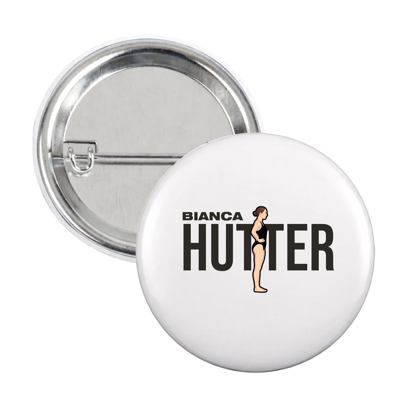 Game Day Button — Player Name in White