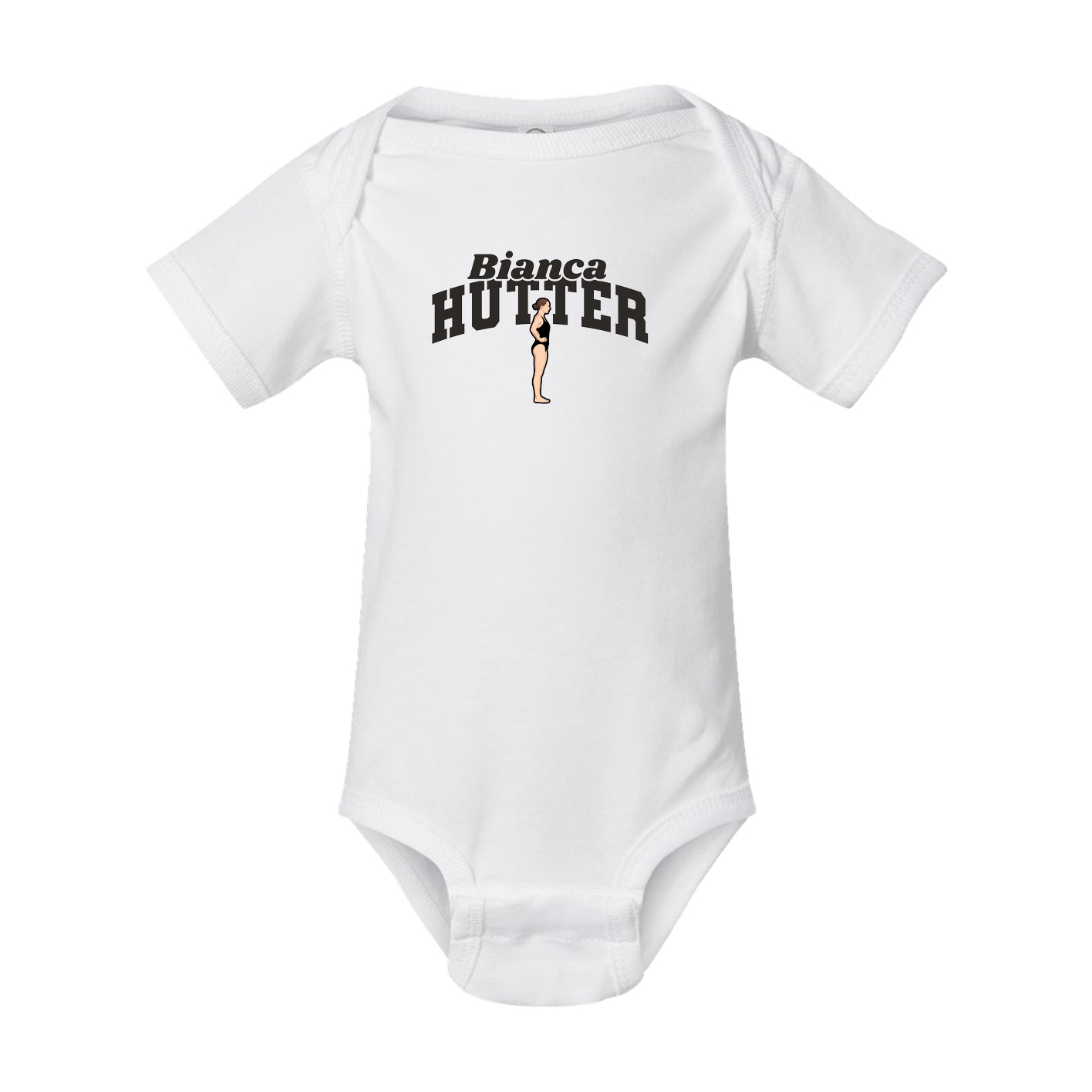 Baby Onesie — Signature Arch in White