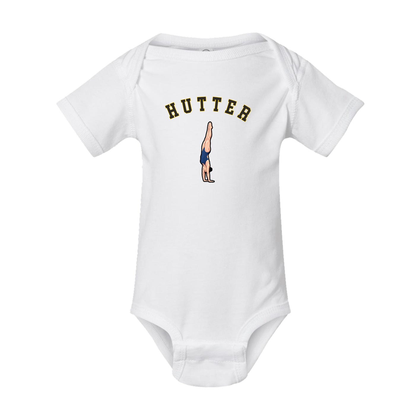 Baby Onesie — Shirsey Arch in White