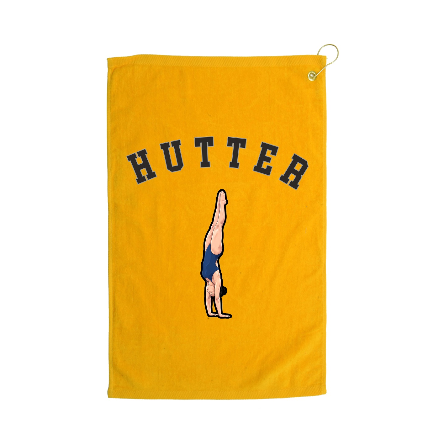 Golf Towel — Shirsey Arch in Gold