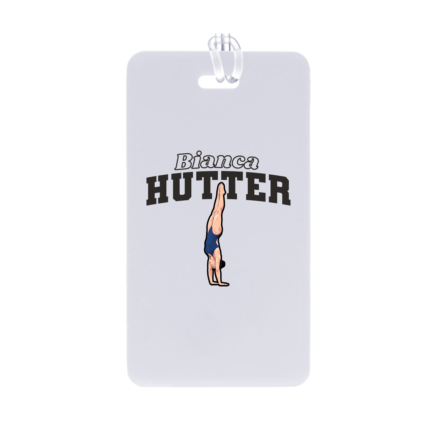 Bag Tag — Name Arch in Classic