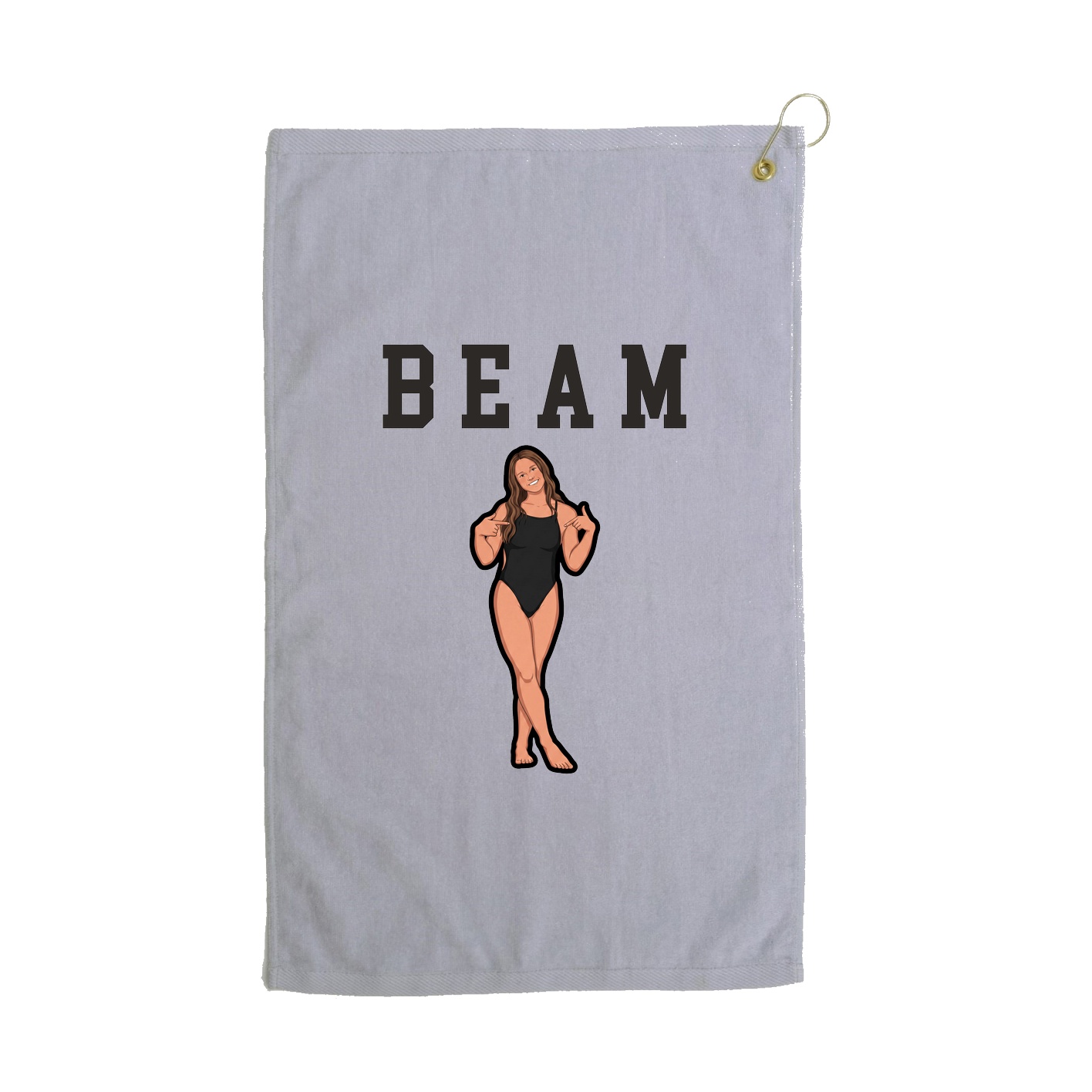 Golf Towel — Shirsey in Grey