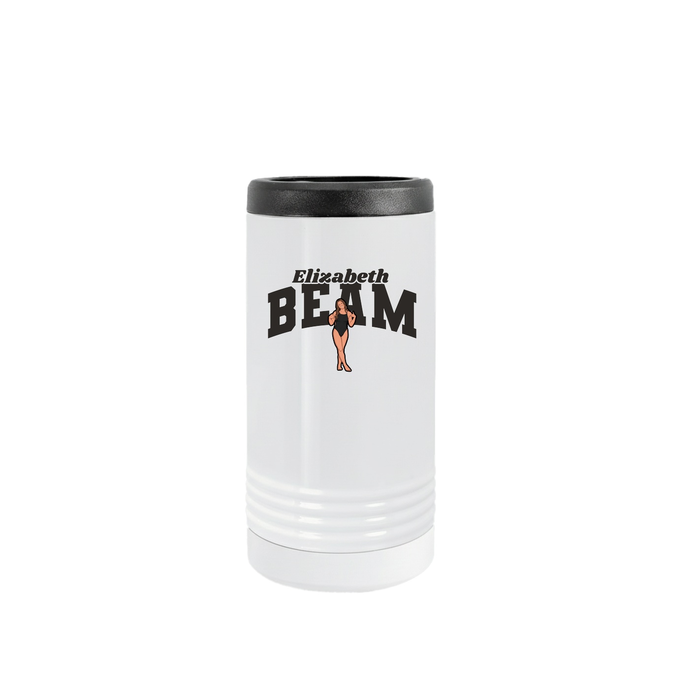 Slim Beverage Holder — Signature Arch in White