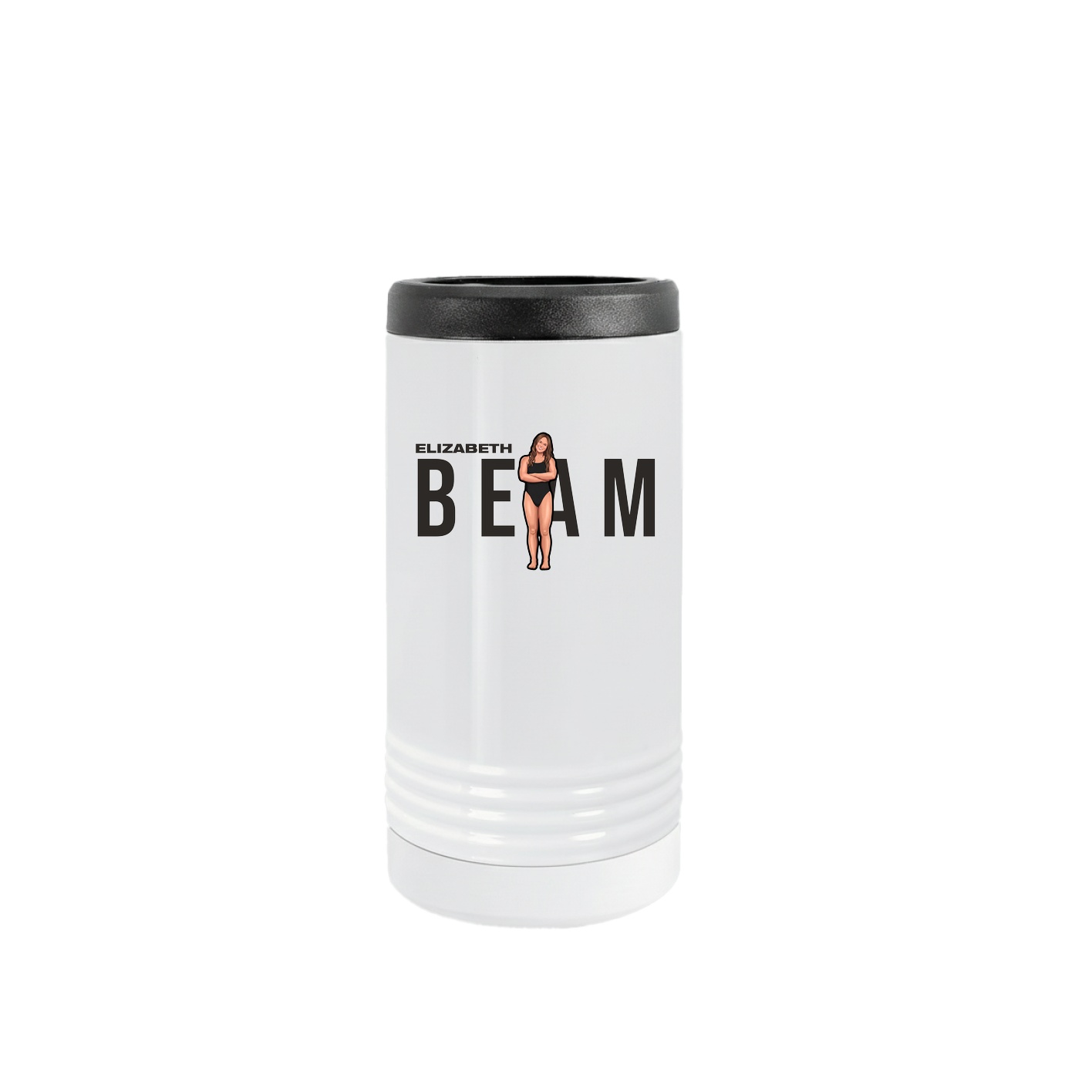 Slim Beverage Holder — Player Name in White