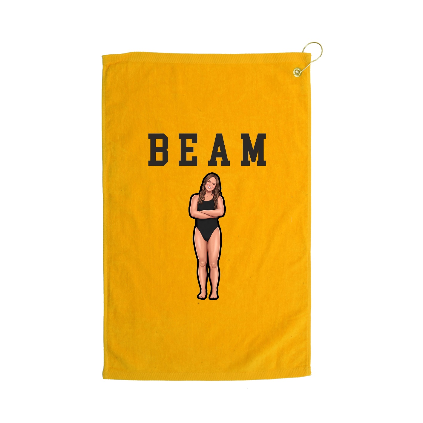 Golf Towel — Shirsey in Gold
