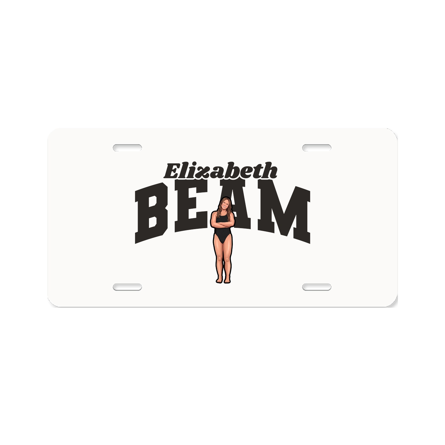 License Plate — Signature Arch in Classic
