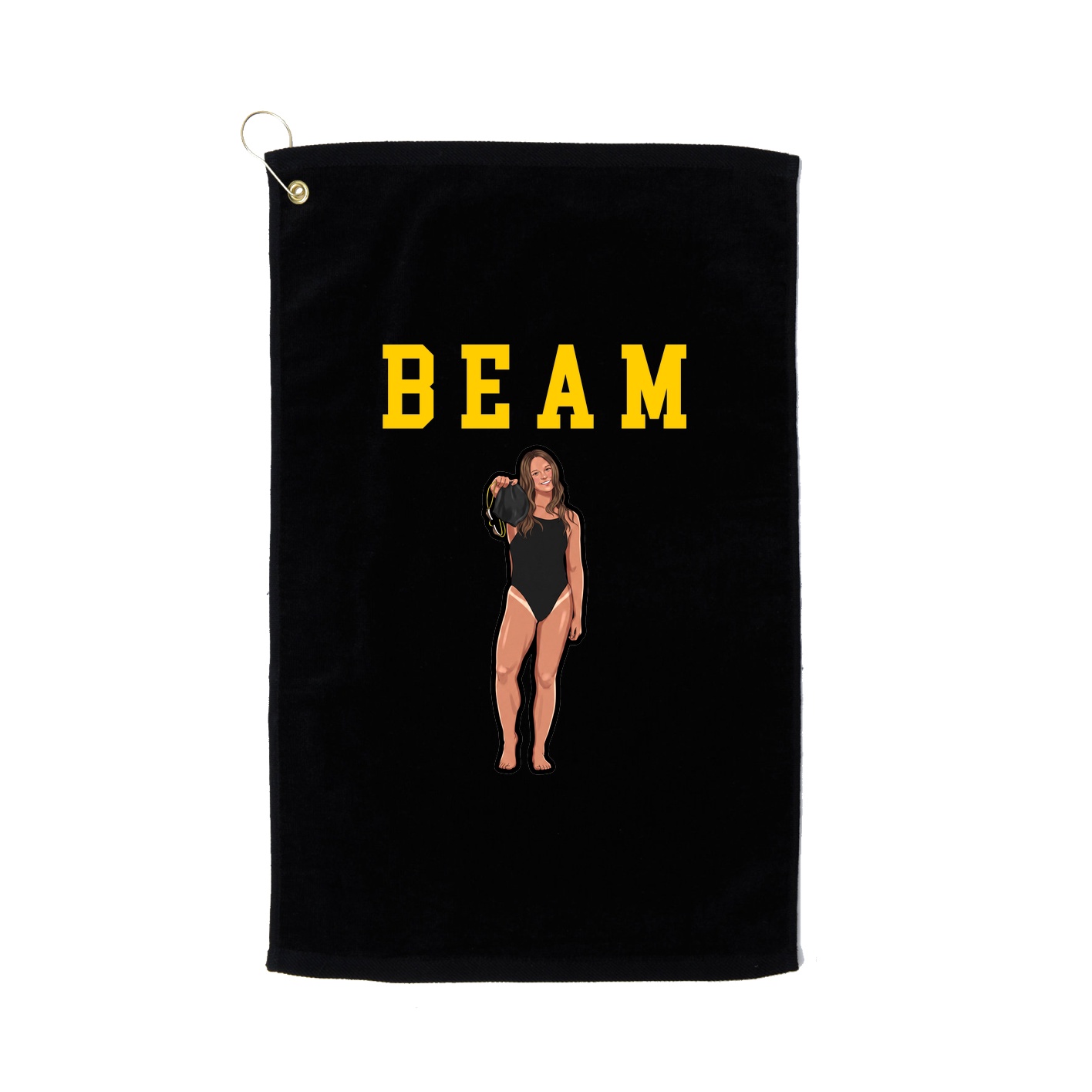 Golf Towel — Shirsey in Black