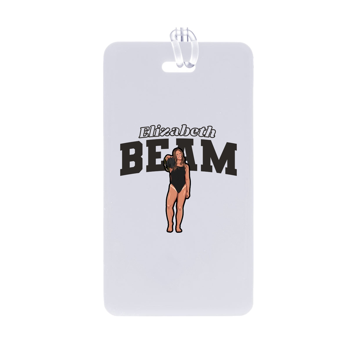Bag Tag — Name Arch in Classic