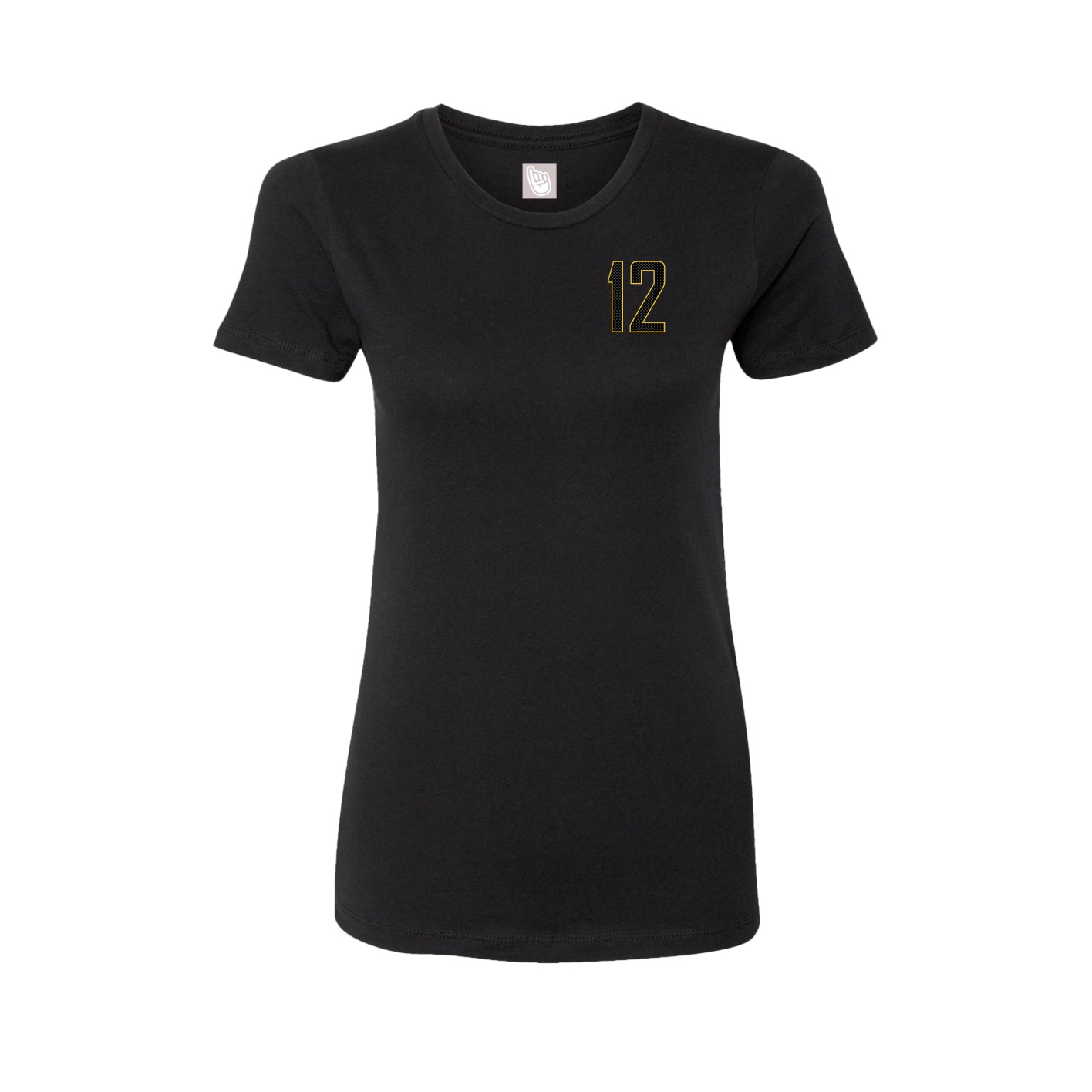 Womens Tee — Front Shirsy in Black