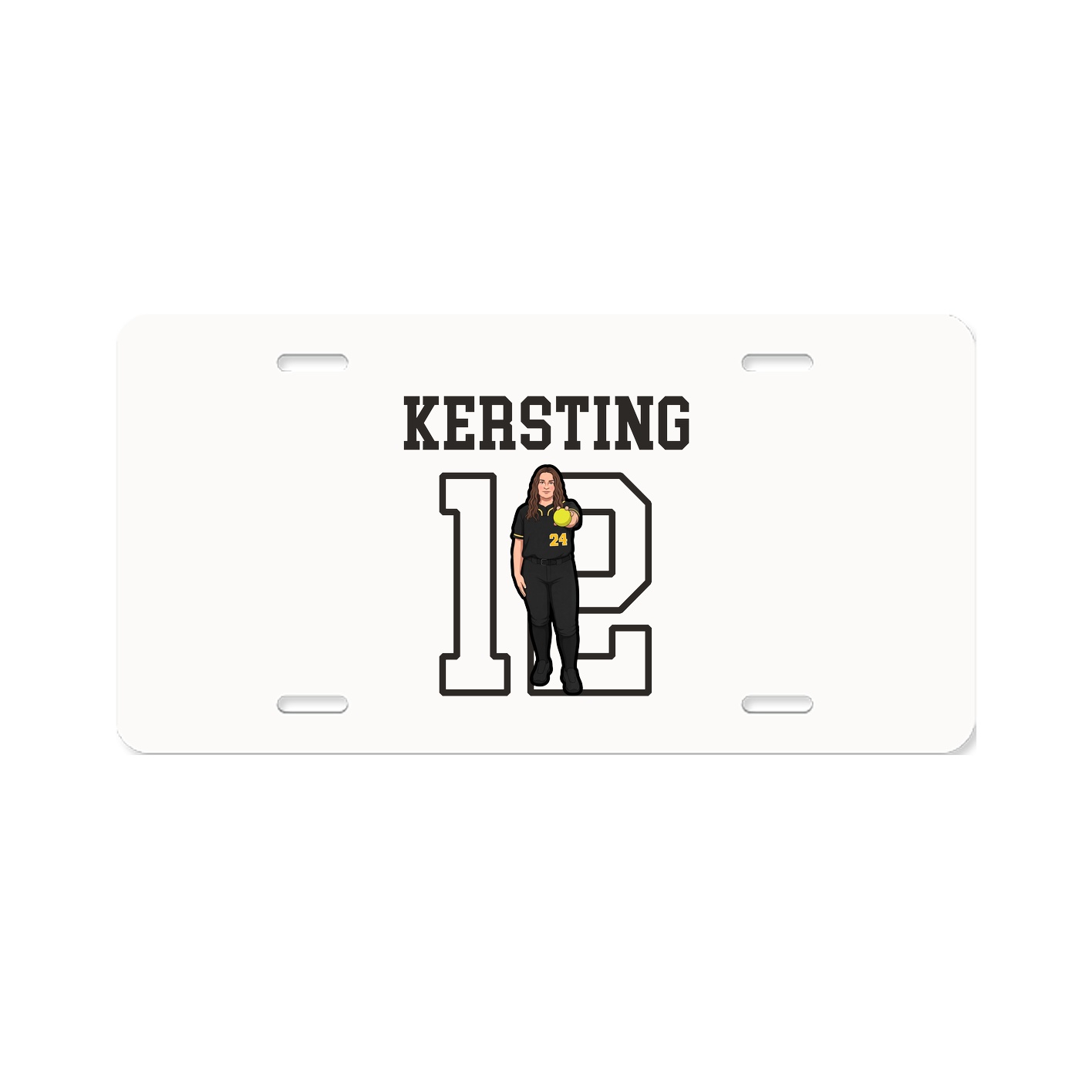 License Plate — Shirsey in Classic