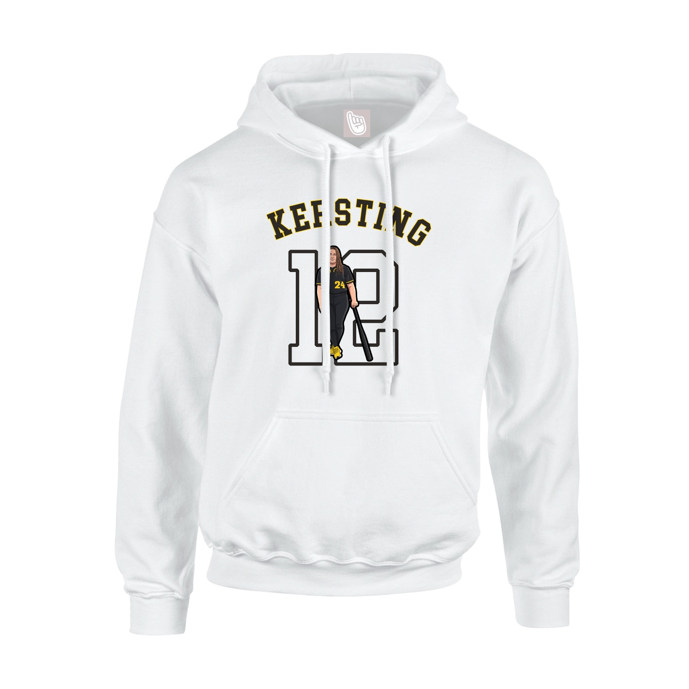 Hoodie — Shirsey Arch in White