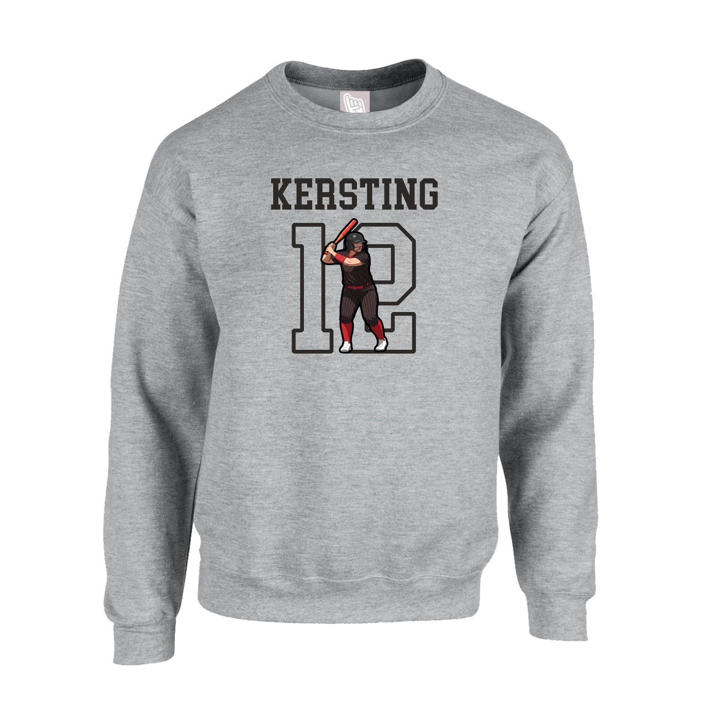 Fleece Crew — Shirsey in Grey