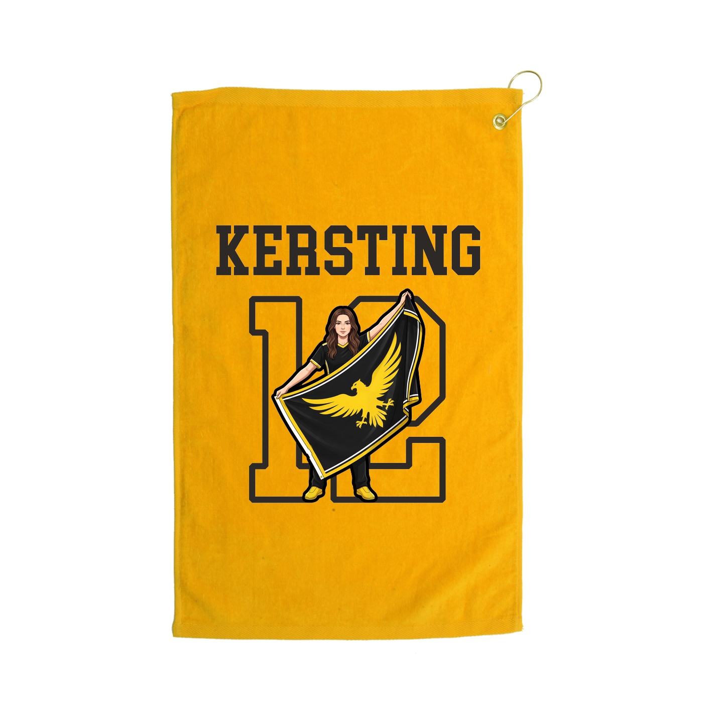 Golf Towel — Shirsey in Gold