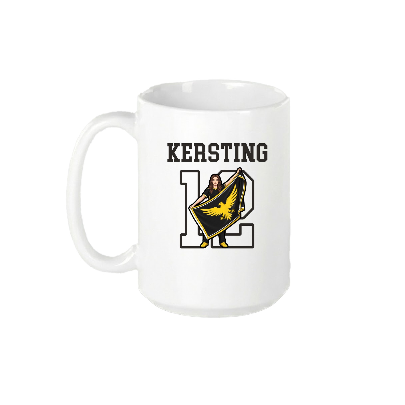 15oz Coffee Mug — Shirsey in White