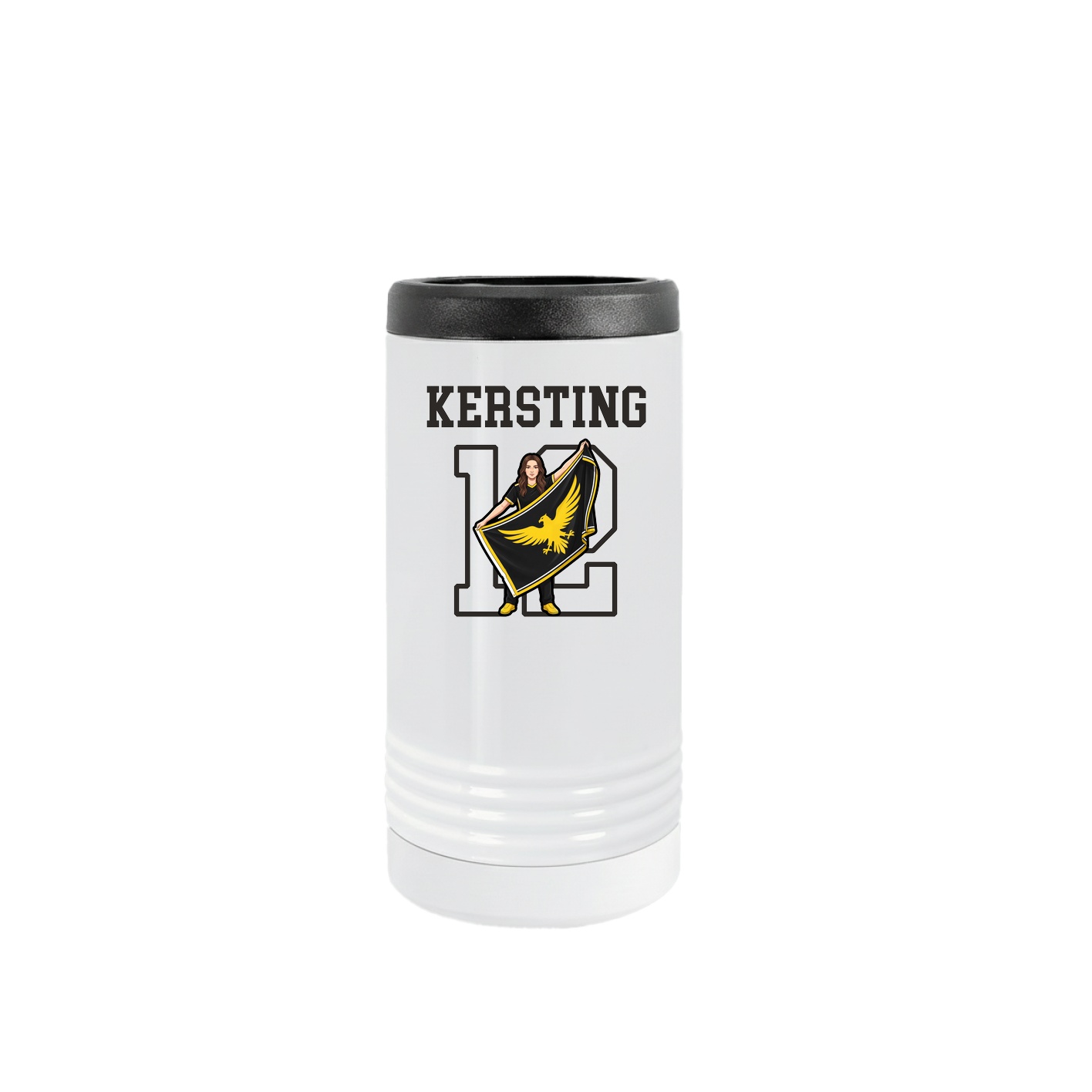 Slim Beverage Holder — Shirsey in White