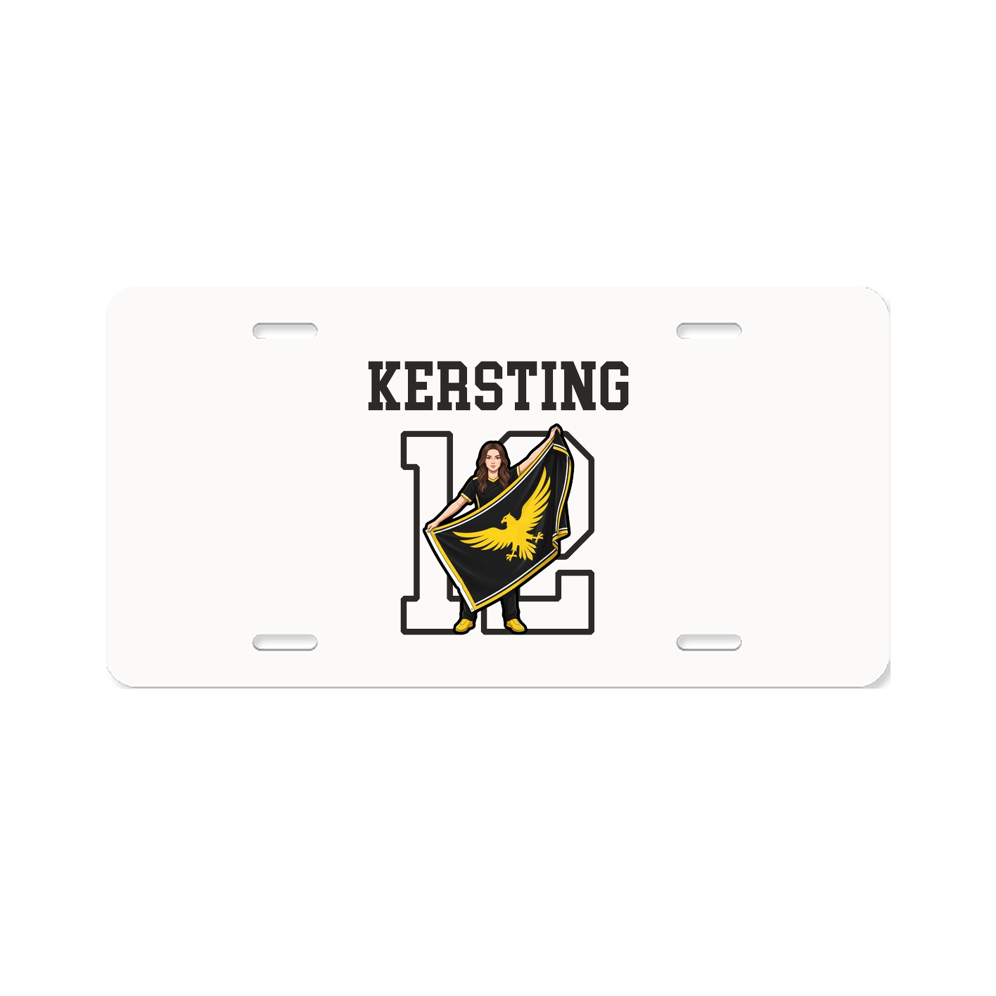 License Plate — Shirsey in Classic