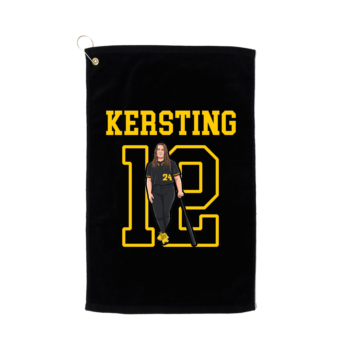 Golf Towel — Shirsey in Black