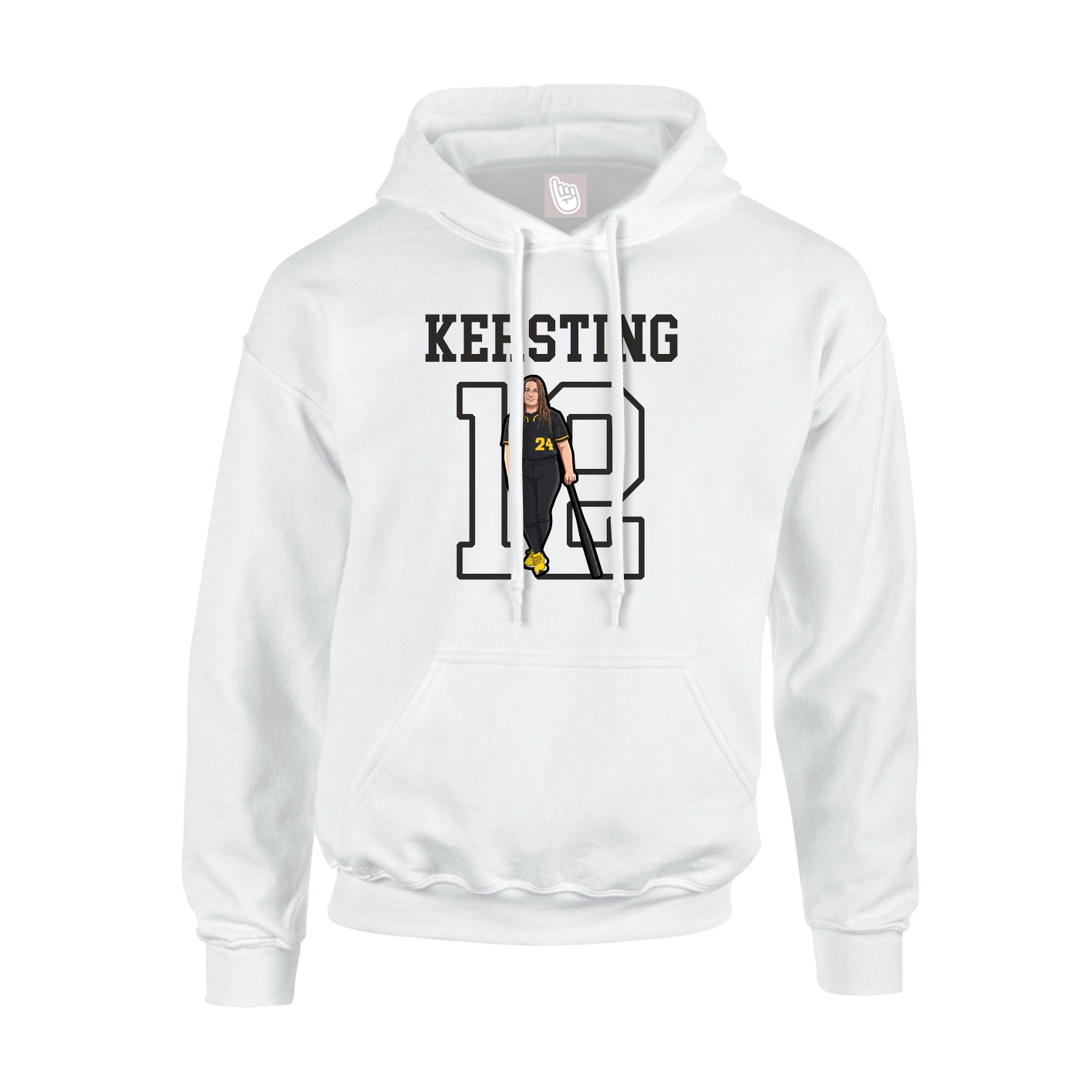 Youth Hoodie — Shirsey in White
