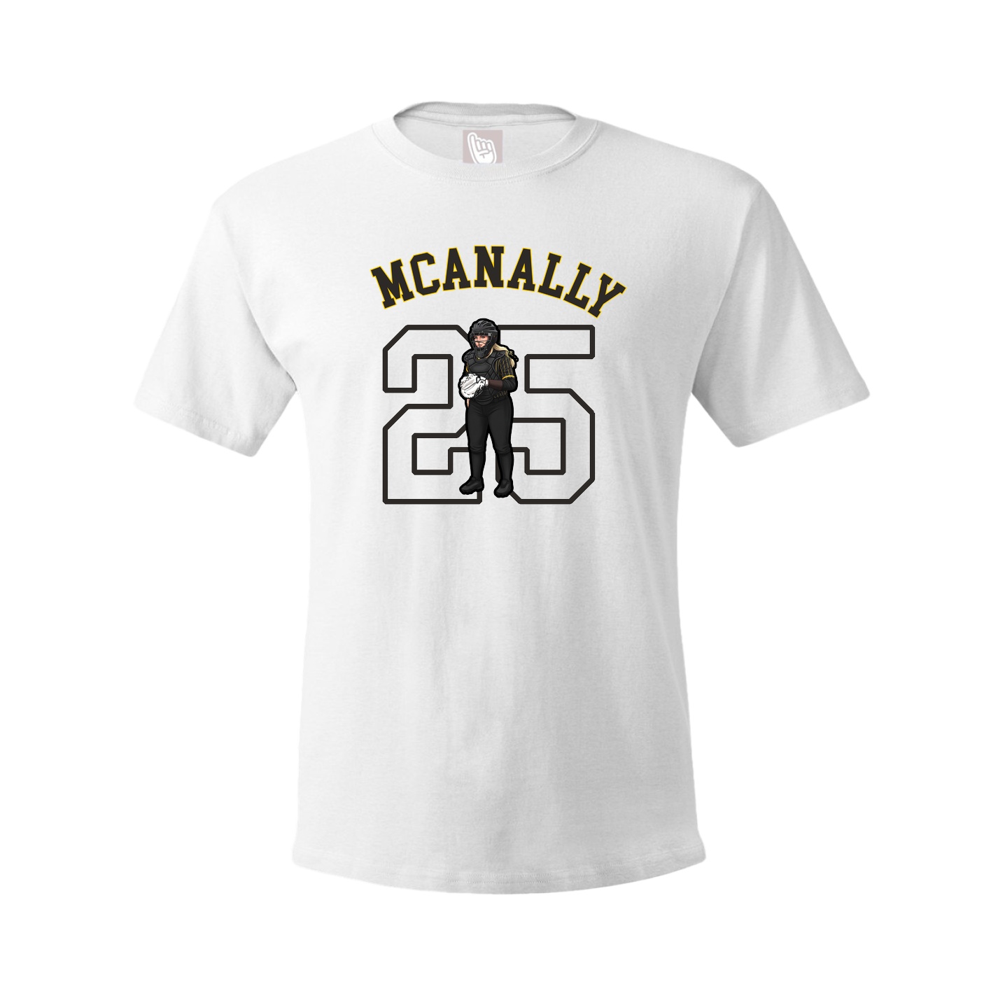 Youth Tee — Shirsey Arch in White