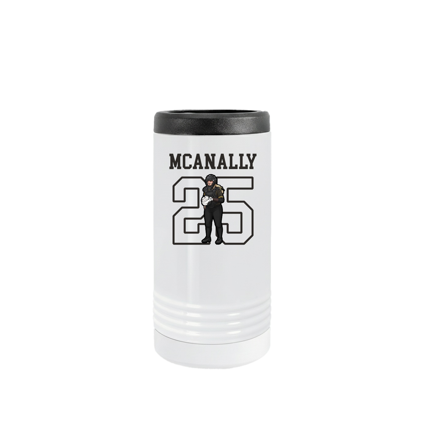 Slim Beverage Holder — Shirsey in White