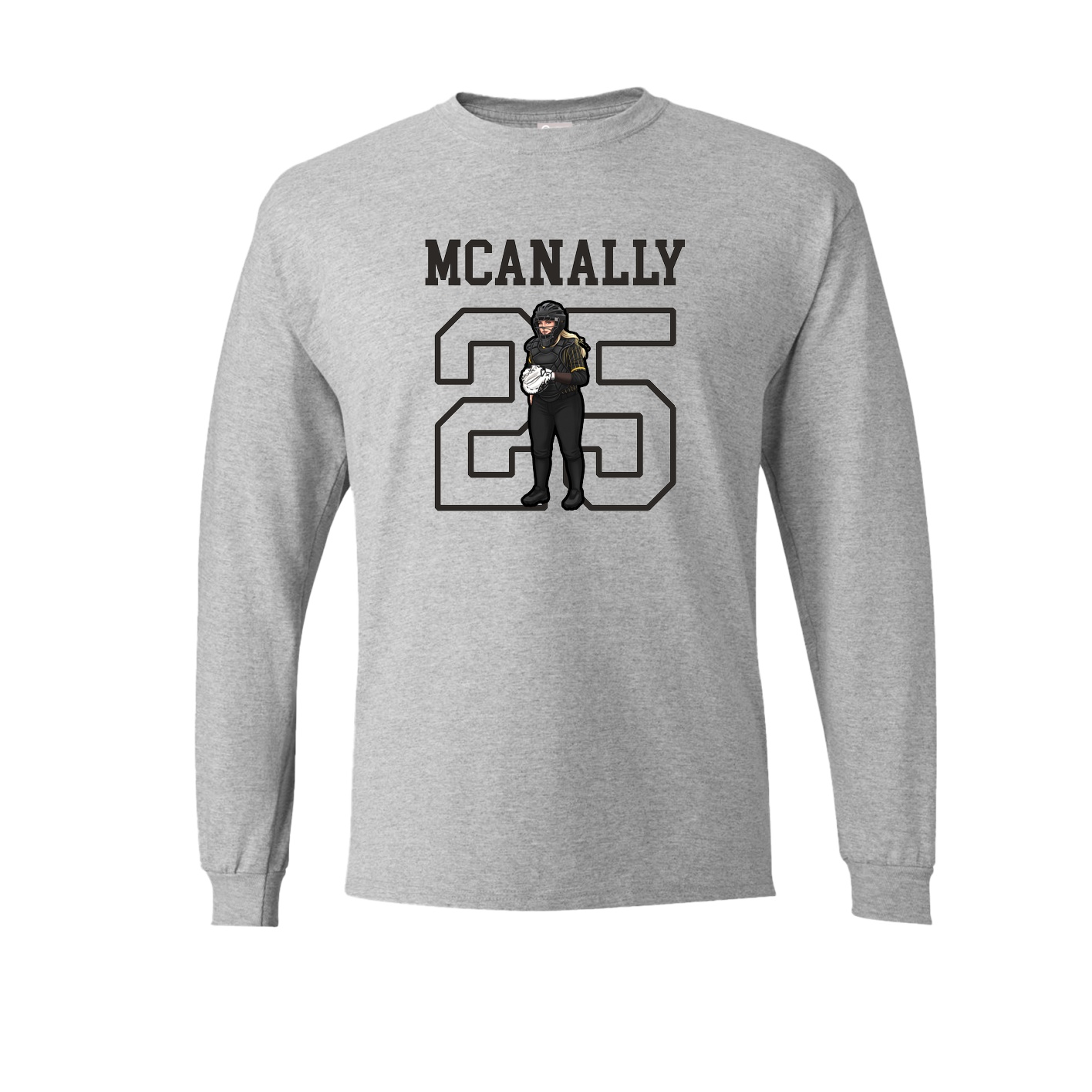 Long Sleeve Tee — Shirsey in Grey