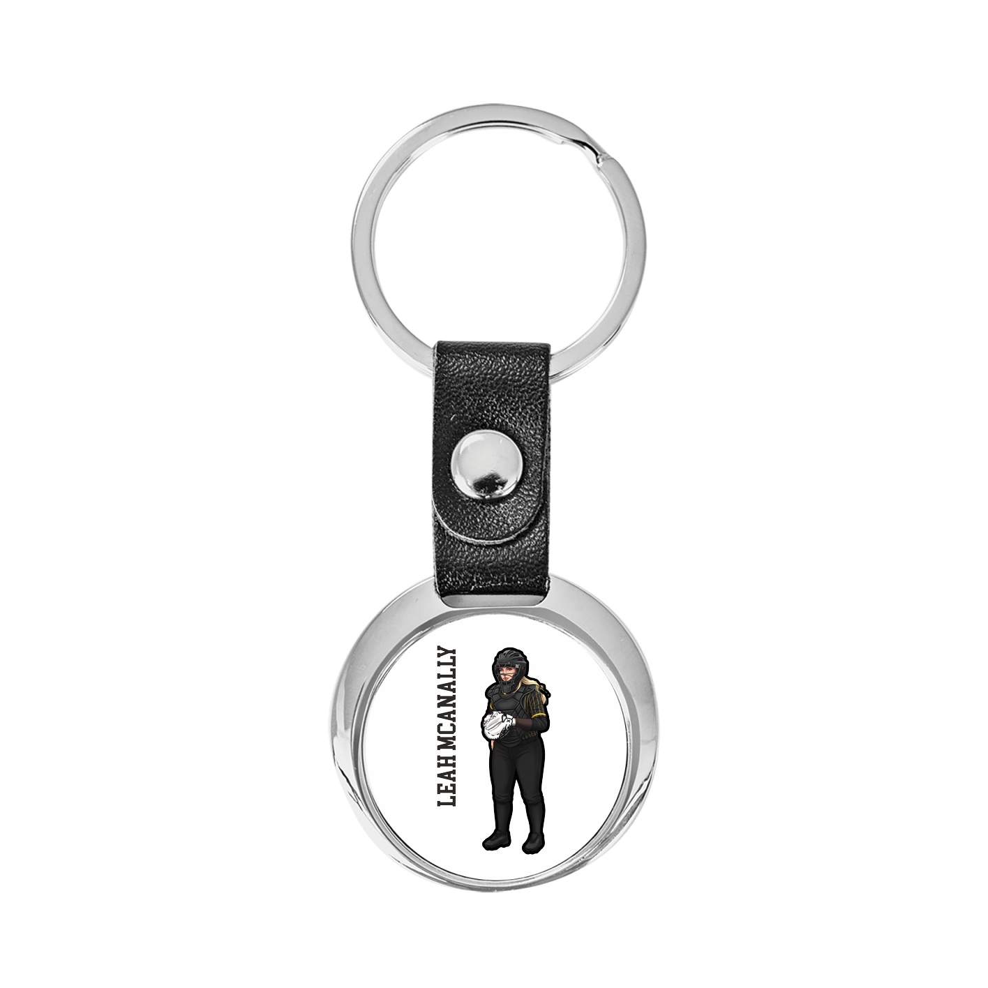 Key Chain — Name Vertical in Classic