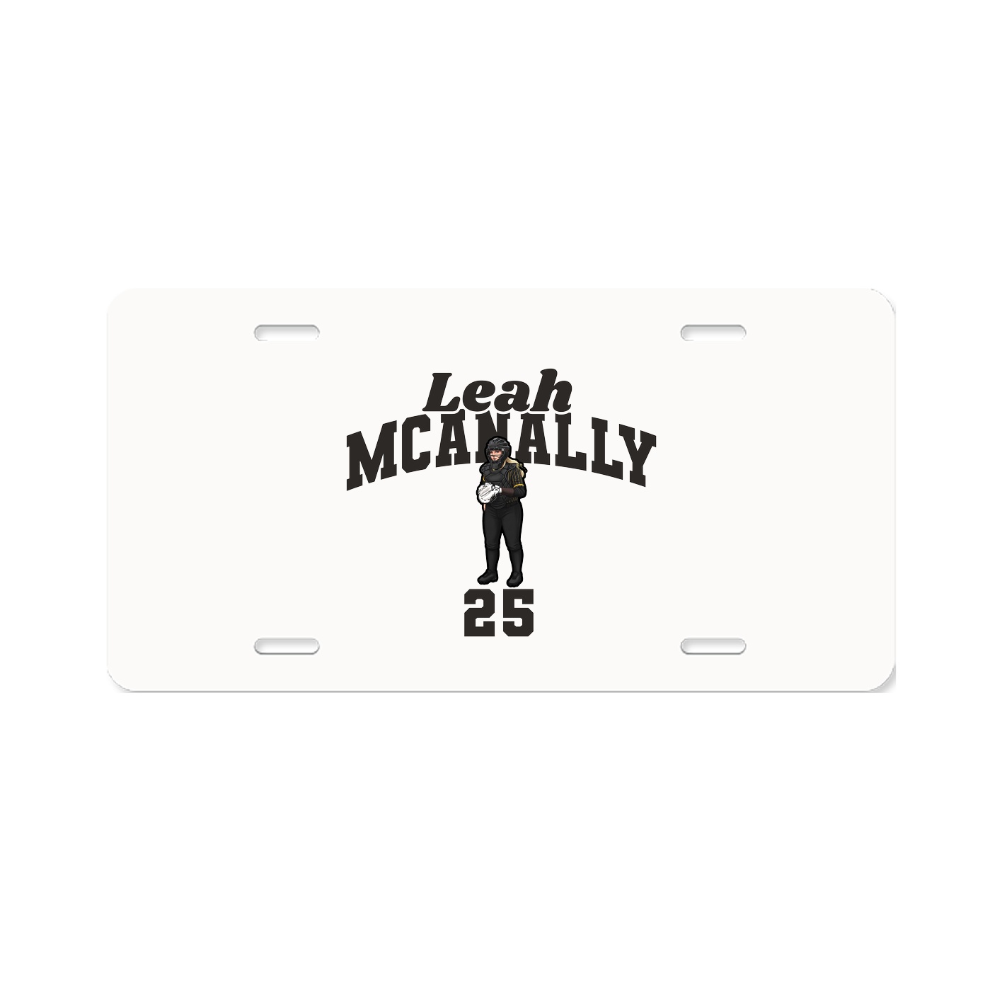 License Plate — Signature Arch in Classic