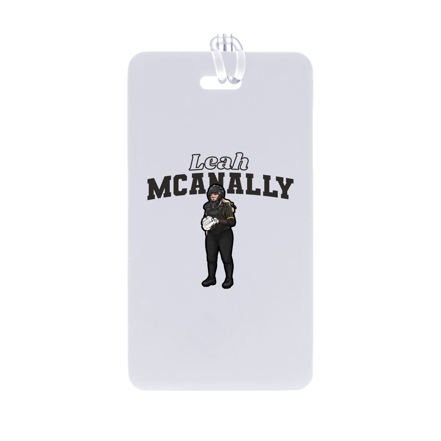 Bag Tag — Name Arch in Classic