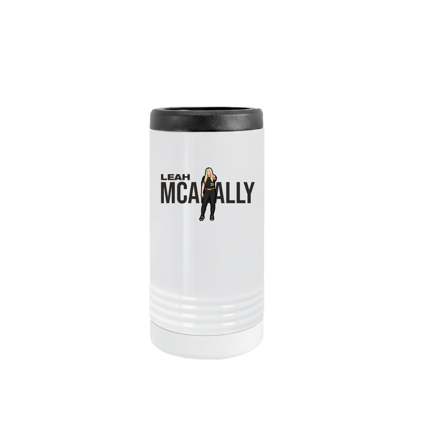 Slim Beverage Holder — Player Name in White