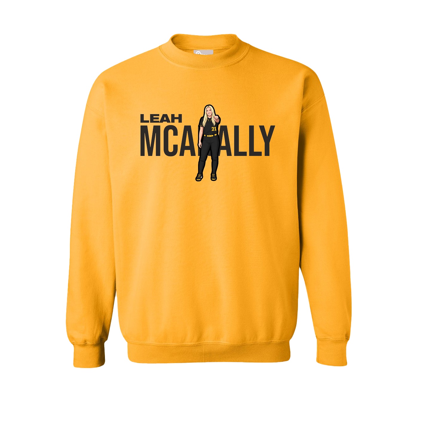 Fleece Crew — Player Name in Gold