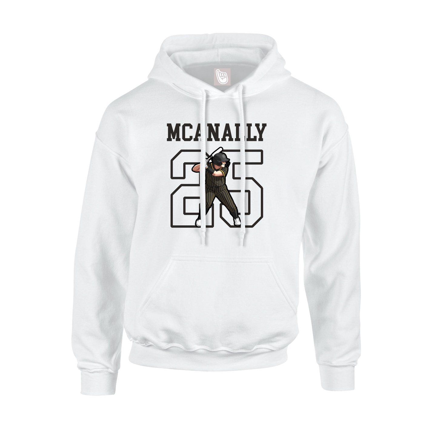 Youth Hoodie — Shirsey in White