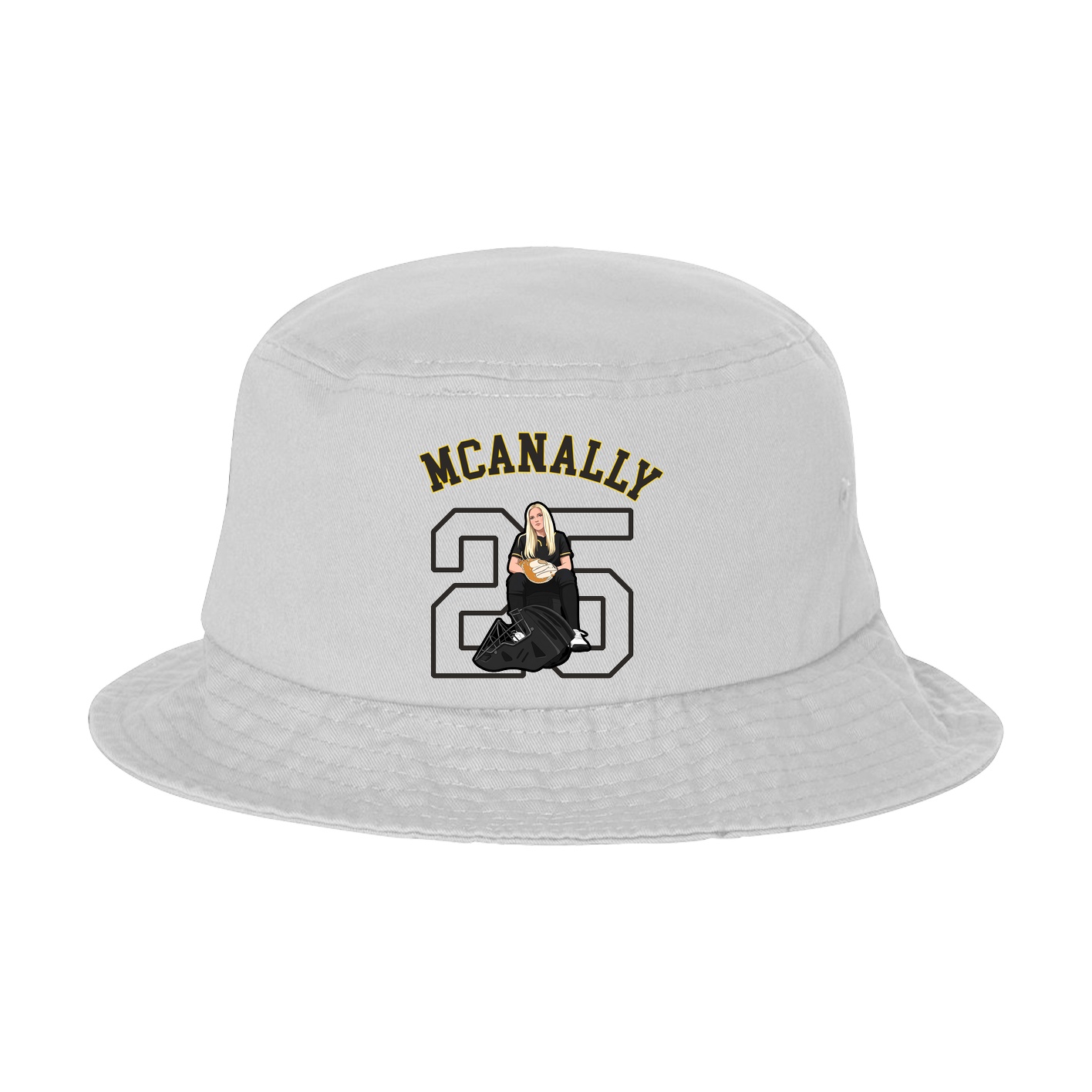 Bucket Cap — Shirsey Arch in White