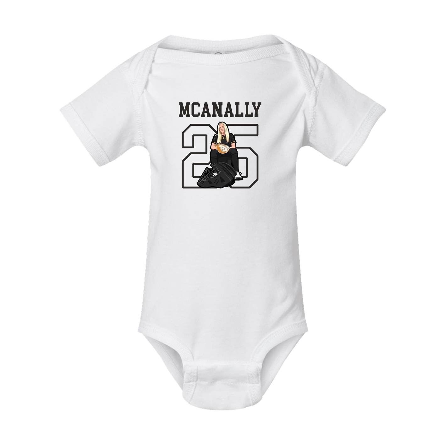 Baby Onesie — Shirsey in White