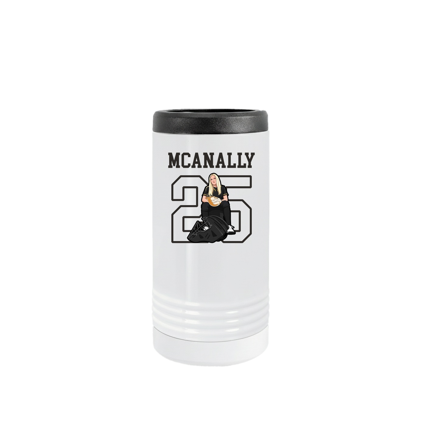 Slim Beverage Holder — Shirsey in White