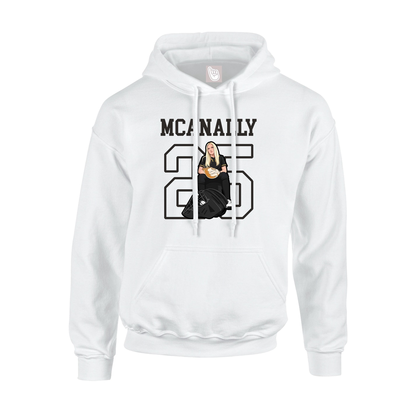 Youth Hoodie — Shirsey in White