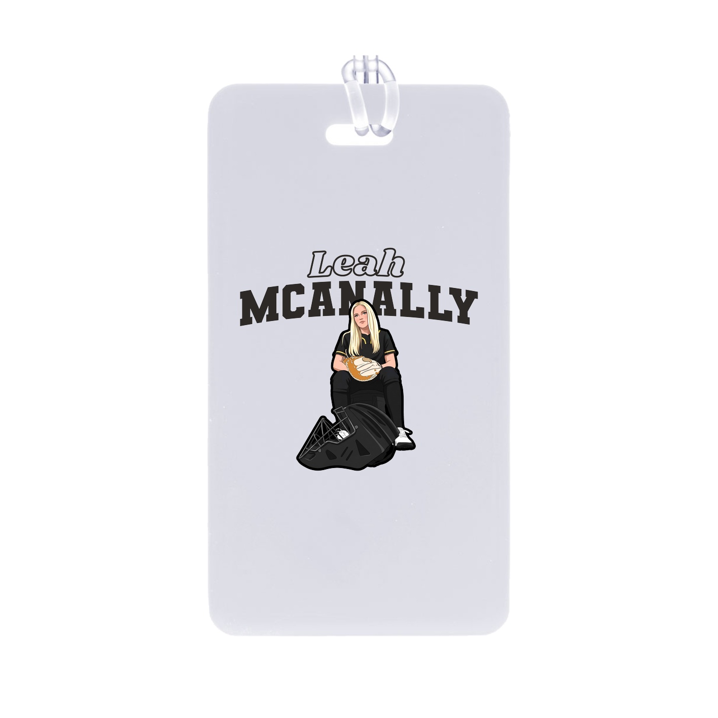 Bag Tag — Name Arch in Classic