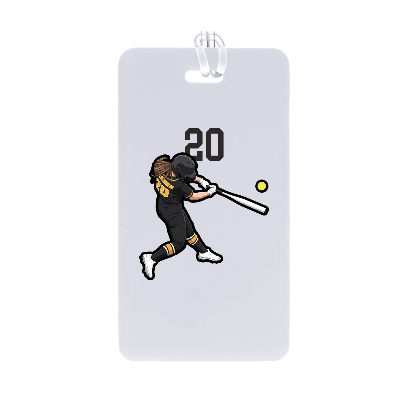 Bag Tag — Number Top in Classic