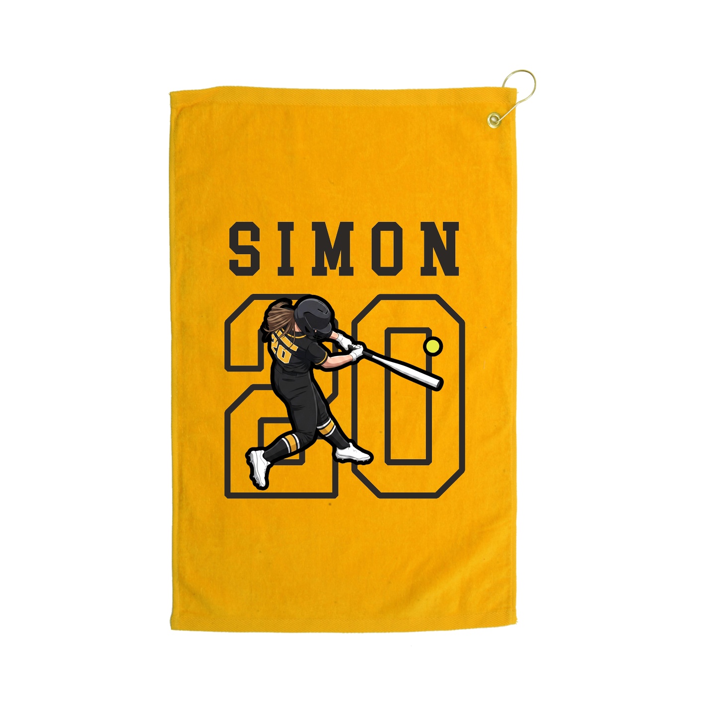 Golf Towel — Shirsey in Gold