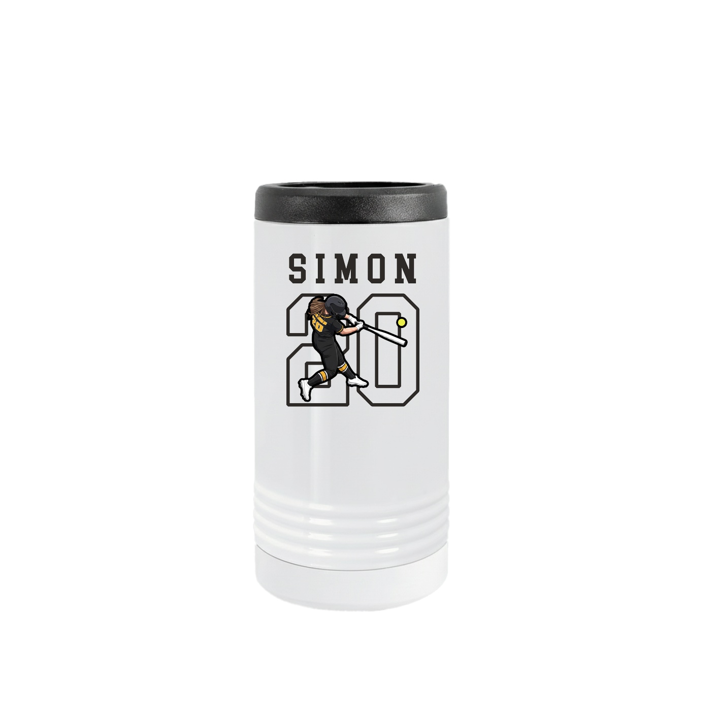 Slim Beverage Holder — Shirsey in White