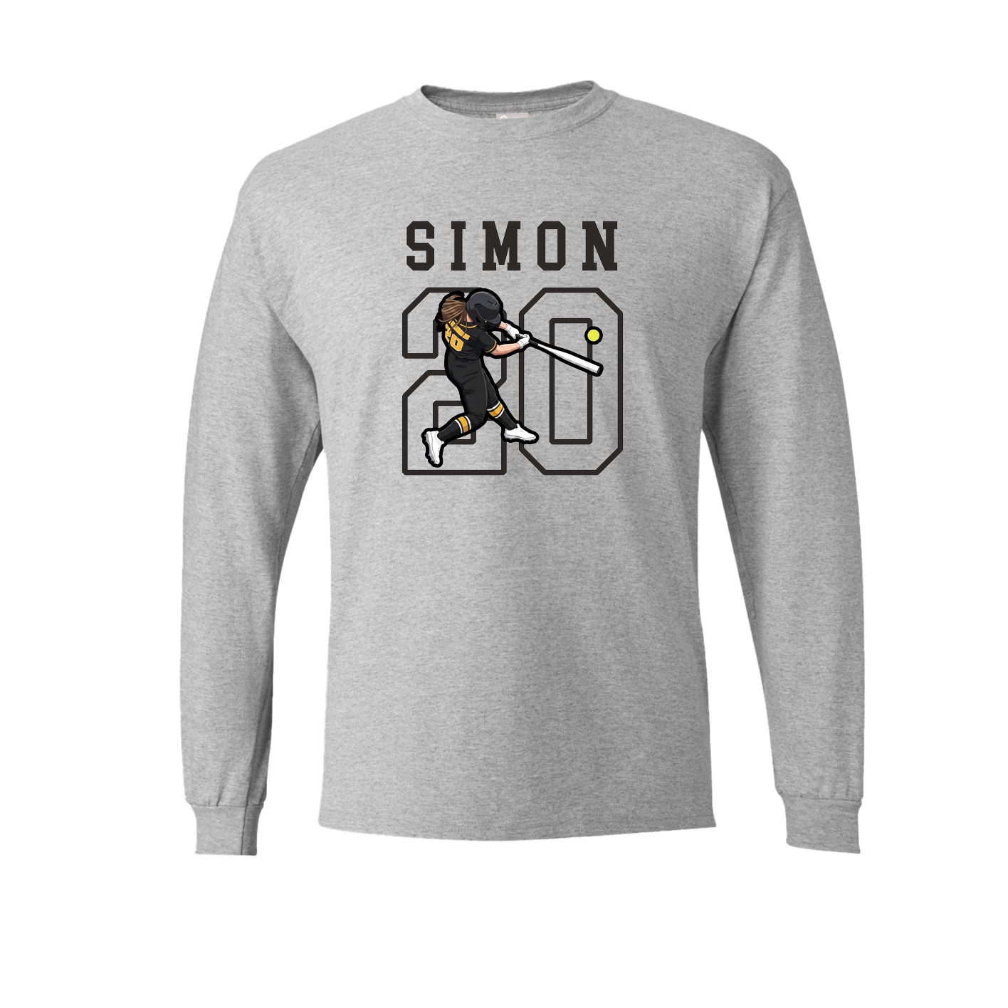Long Sleeve Tee — Shirsey in Grey